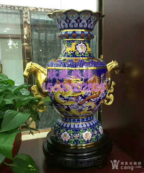 景泰藍(lán)《躍馬興隆》——戴嘉林大師巨獻(xiàn)，風(fēng)水家居收藏工藝品